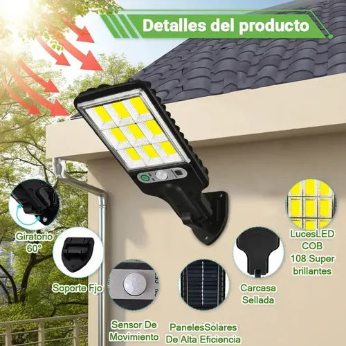 SolarGuard; iluminación, seguridad y cero costo energético