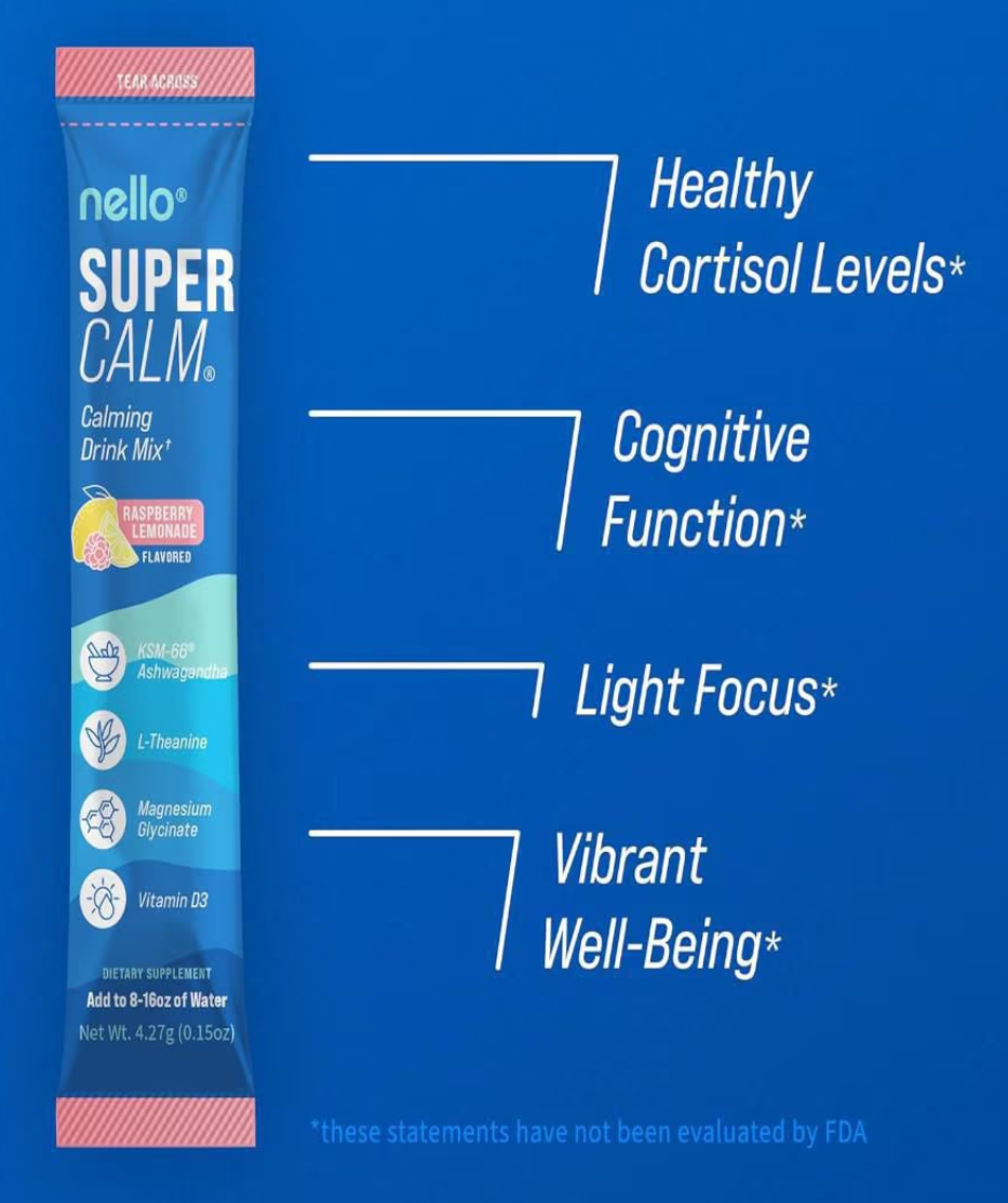 Nello Supercalm: La ciencia de la relajación en un solo paso.